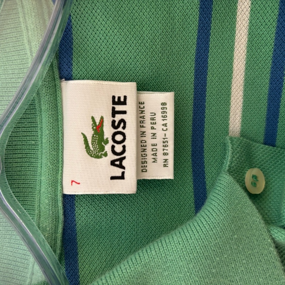 Lacoste vintage size large - Picture 5 of 6